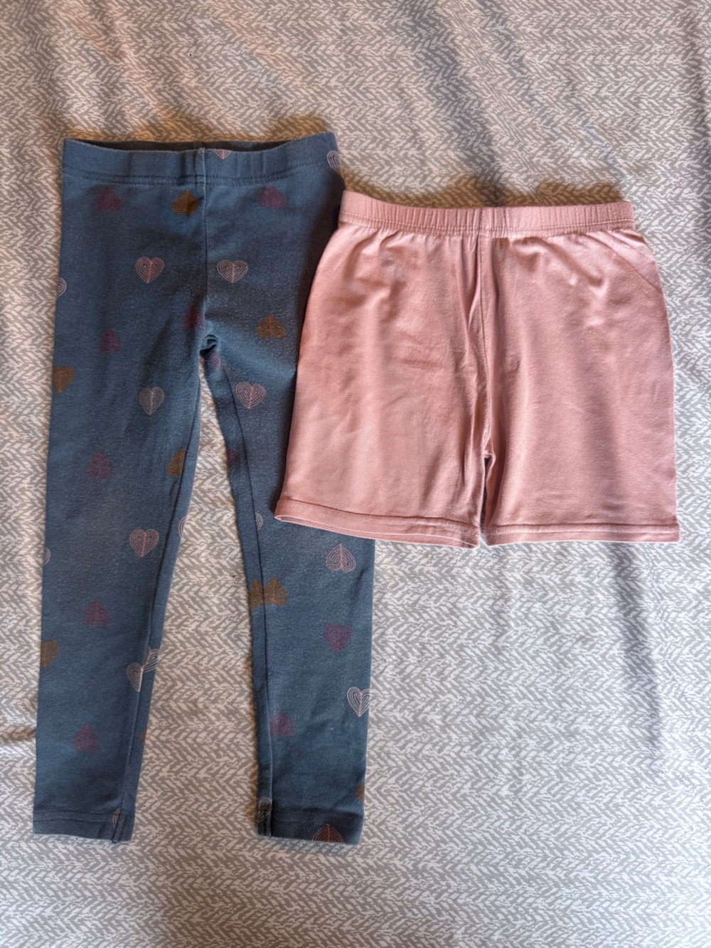 2-Piece Toddler / Little Girls Playwear Bottoms Bundle